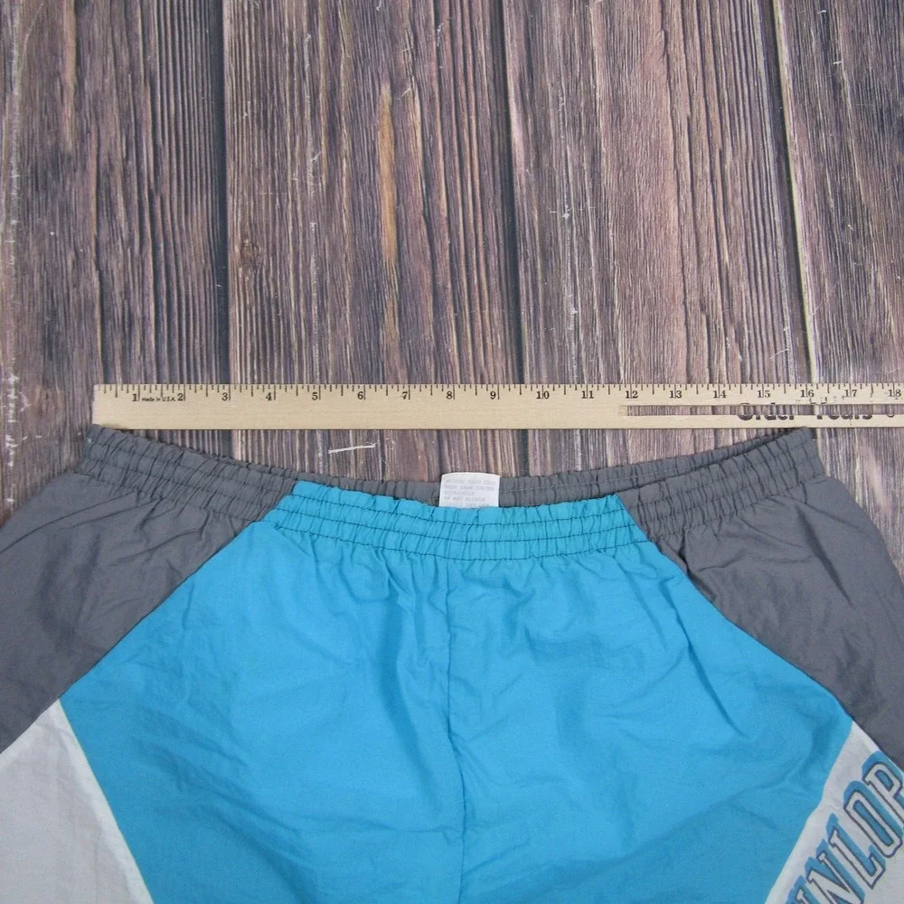 Vintage‎ Dunlop Sport Shorts Mens 34 Blue Nylon Swim Lined 5